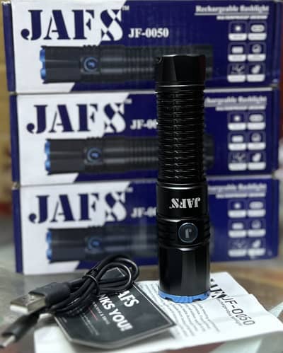 JAFS RECHARGEABLE TORCH Jf-0050