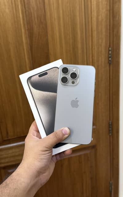 IPhone 15 Pro Max 256GB 94% BH WATERPACK PTA APPROVED