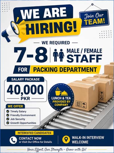 staff required