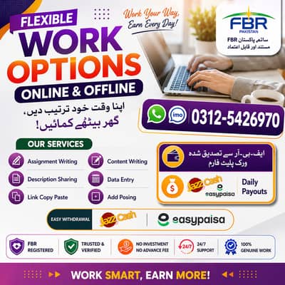 Online Assignment Writing Jobs | Flexible Timing | Daily & Weekly Paym
