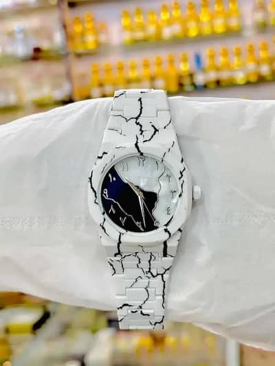 Unique white aesthetic watch 