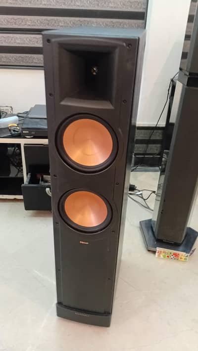 Klipsch rf82ii speakers. marantz denon yamaha amplifier nose jbl rotel