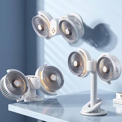 *Dual Turbo Circulating Fan*