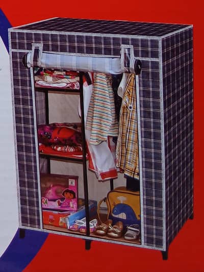 Foldable cupboard (parachute cover)