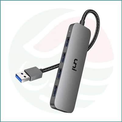 UNI USB‑C & USB‑A Hubs | 4‑in‑1 | USB 3.0 | Uflat Series