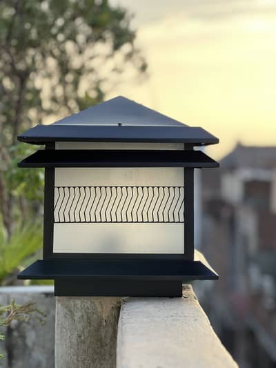 Fancy outdoor Gate light