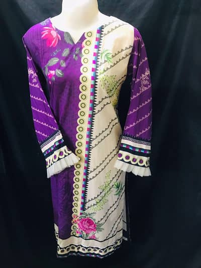 stitched kurties