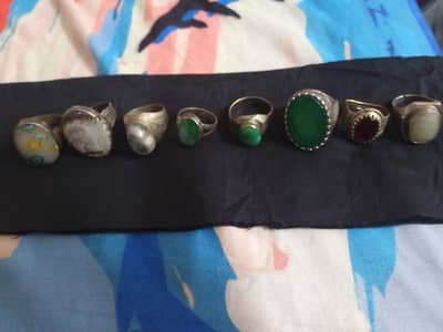 8 original stones without silver