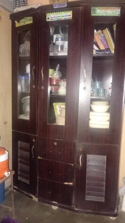 Wooden Showcase / Divider Cabinet for Sale