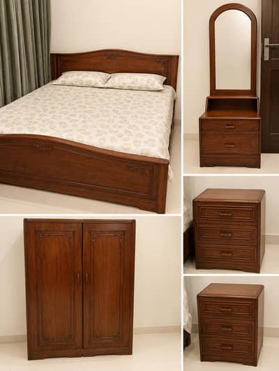 Wooden furniture set