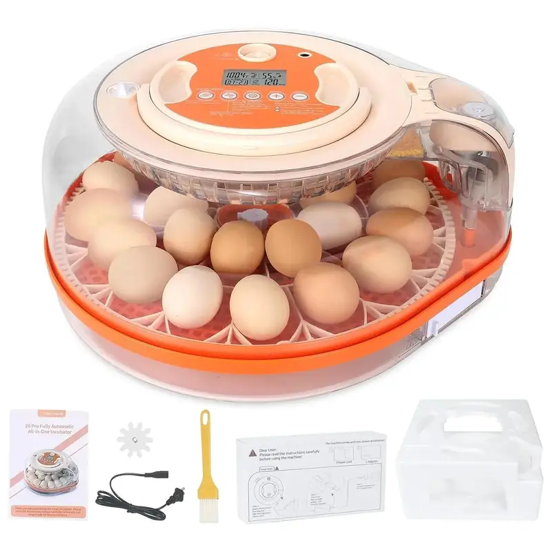 26 Pro Fully Automatic Egg Incubator (AC/DC Dual Power) - NR Traders — photo 3