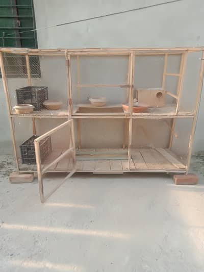 two parts cage