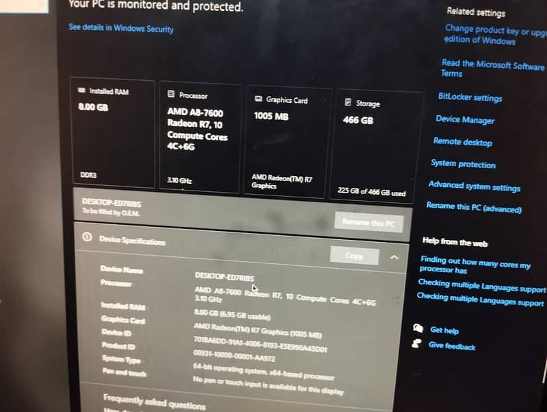 AMD MINI GAMIMG PC 6