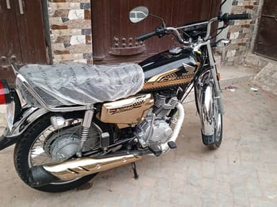 Honda CG 125 | Gold Edition | Self Start | 2025 |