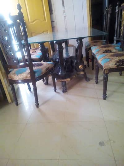 daining table and chair