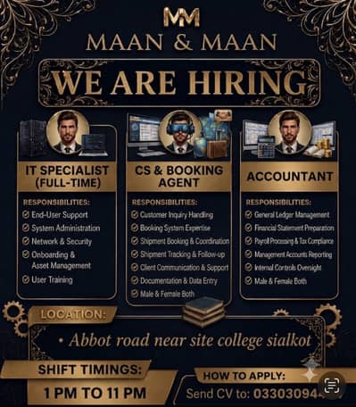 IT Specialist (Full-Time) M/F