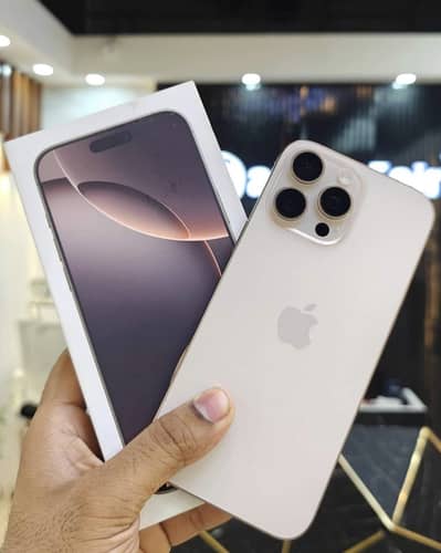 iPhone 16 Pro max Factory Unlock (Physical+Esim)