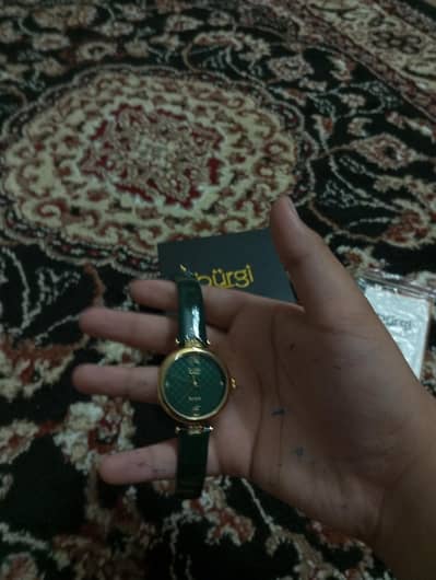 brand new burgi watch
