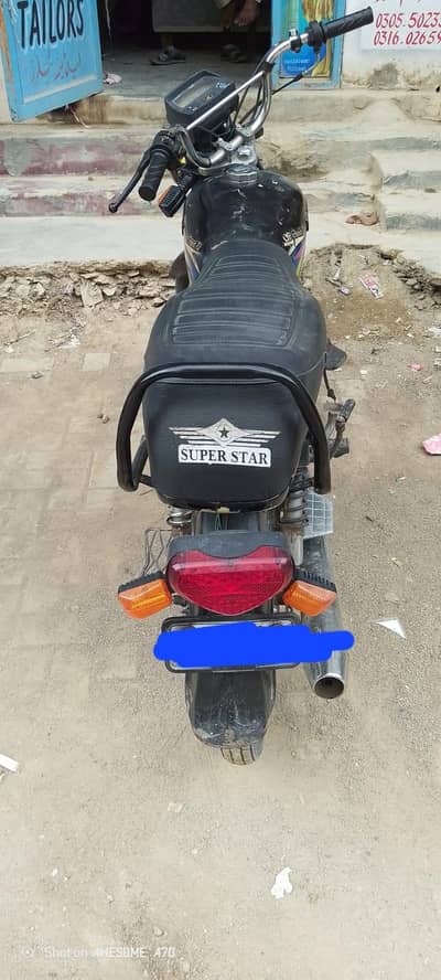 Union Star 70cc 2020 - Genuine - 1st Owner - Documents Clear - Karachi