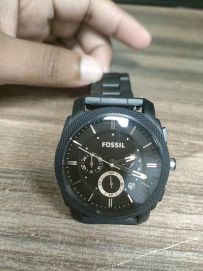 Fossil FS4682 Charcoal Black Color Watch