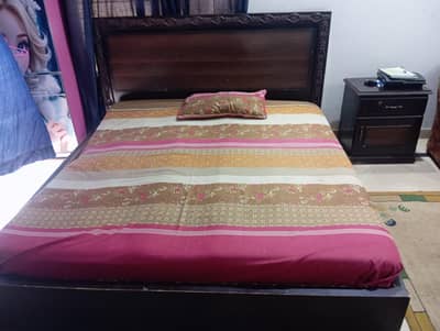 Wooden Bed
