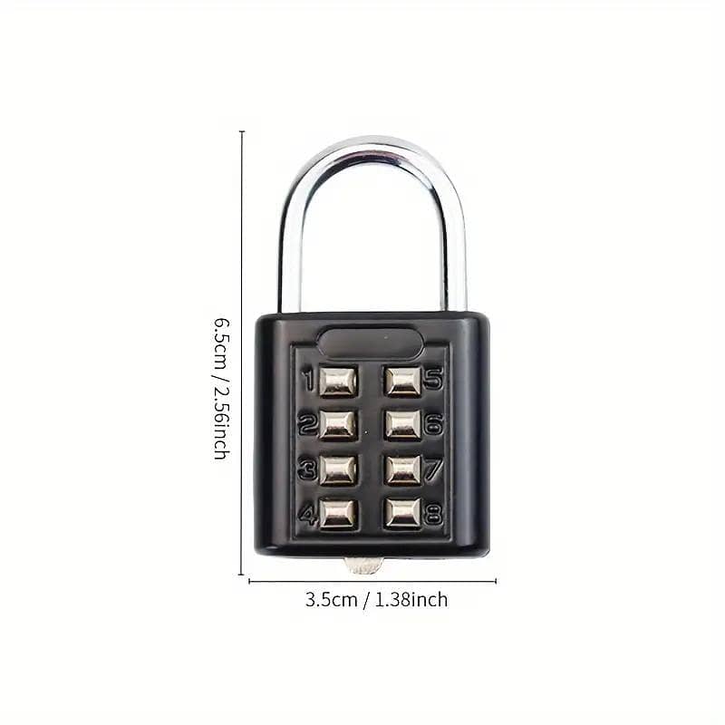 Waterproof Combination Padlock with 4-Digit Code 3