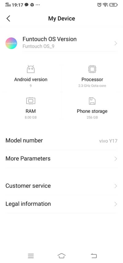 Vivo Y17