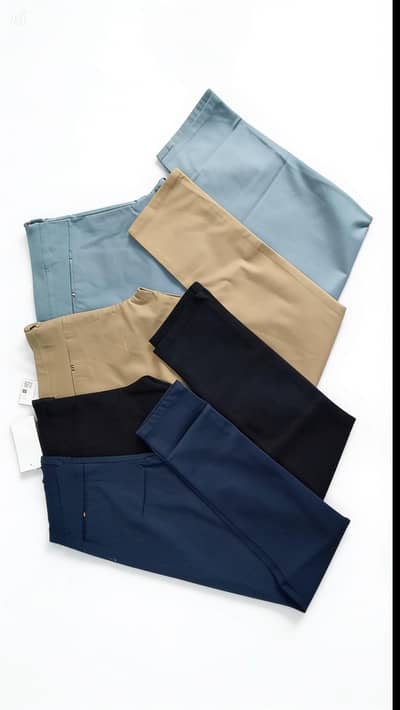 Men Casual Chino Dress Pants 