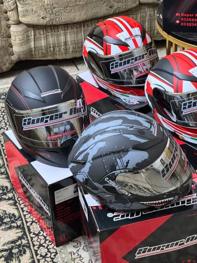 Vector and super air helmets .