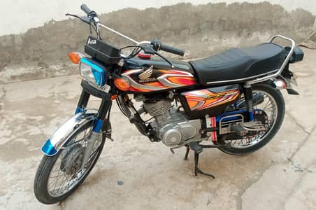 Honda CG 125 2022 Model For Sale – Lush Condition - Single Hand Used