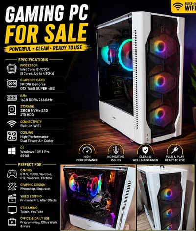 Gaming PC for Sale – Excellent Condition