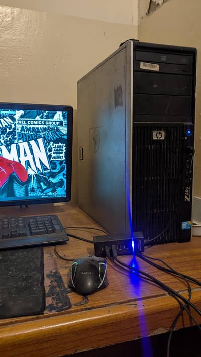gaming pc rx570/4gb graphic card full setup exchange possible wi
