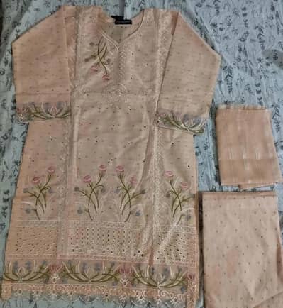 3 Pcs unstitched womens dresses