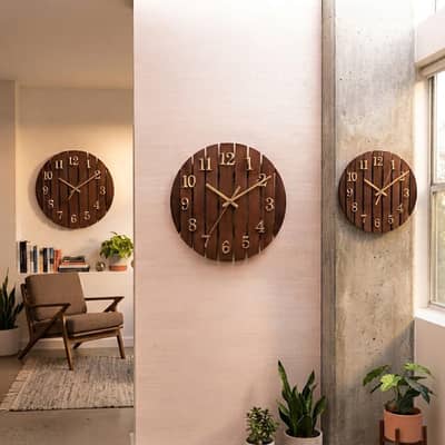 Premium Handmade Wooden Wall Clocks | 20+ Designs