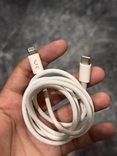 C to iphone fast charging cable