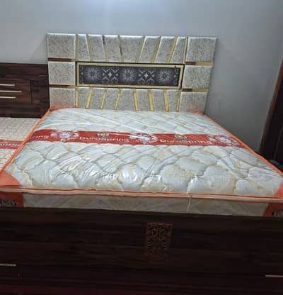 one double bed with mattress