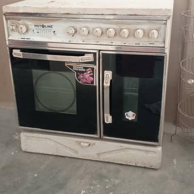 HOTLINE Gas Cooking Range with Oven – Fully Working Condition