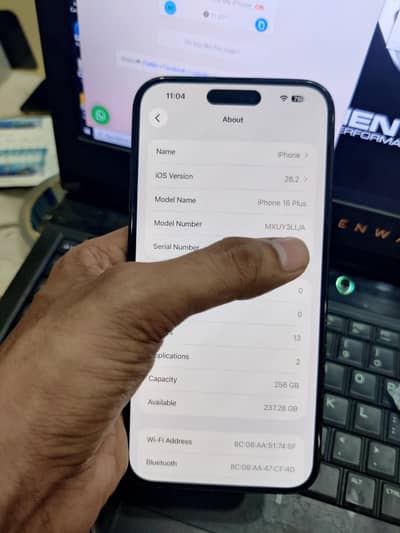 Apple iPhone 16 Plus non pta