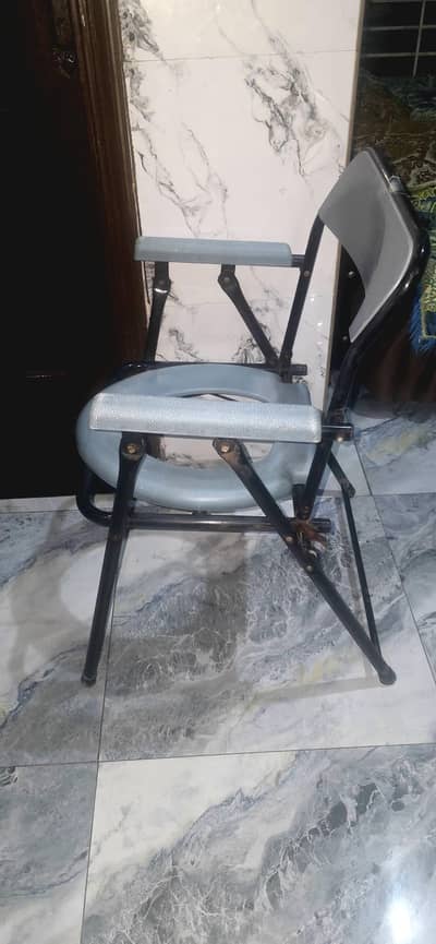 Patient washroom chair and Sandook Trank