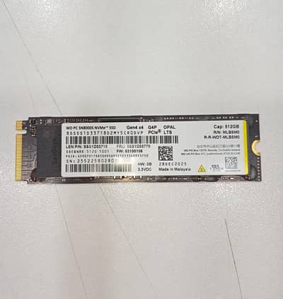 WD PC SN8000S 512GB NVMe M. 2 2280 PCIe Gen4 SSD