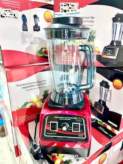 4.0L Commercial Blender | 2200W Heavy Duty Juicer Blender | Imported