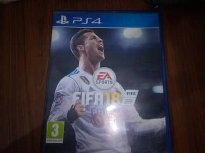 PS4 FIFA 18 GAME CD