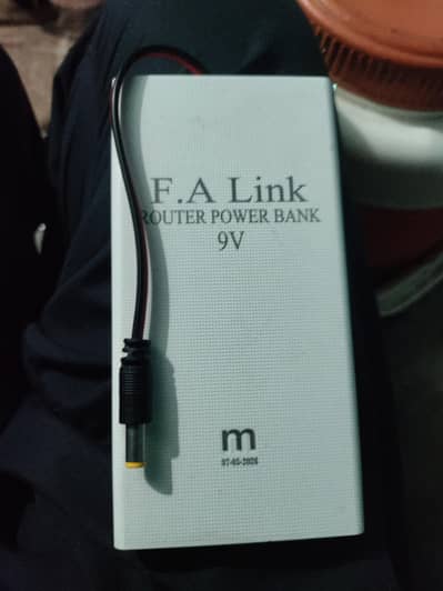 9V Wifi router power bank