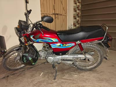Honda CD 70 2023/2024 registration for sale