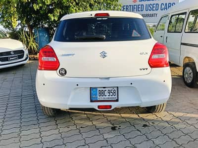 Sazuki Swift GLX VVT Model 2025 top of the line Varient
