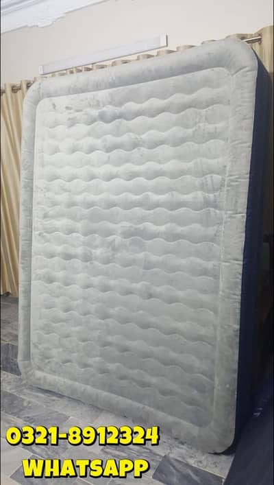 Bestway Air Mattress Queen Size Inflatable Blow Up Bed Built-in Pump
