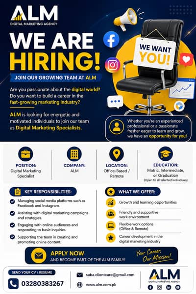 Online work available for Male/Female(Lahore)