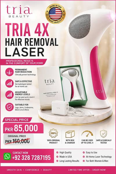 Tria 4x hair remover device USA
