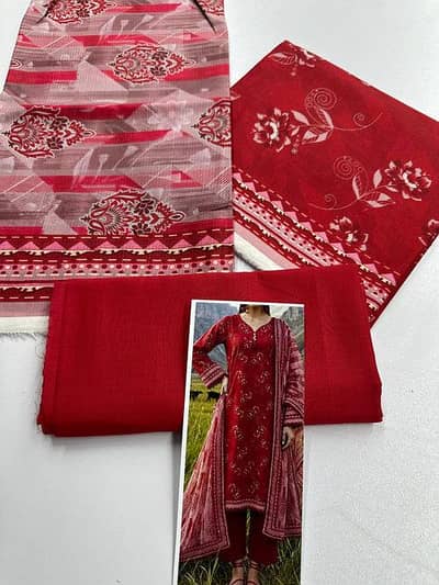 Premium 3 Piece Lawn Printed