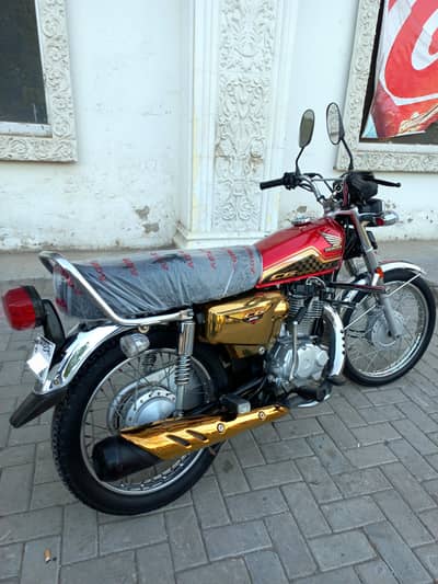 2025 Honda CG125s Self start Gold [0306.6655410